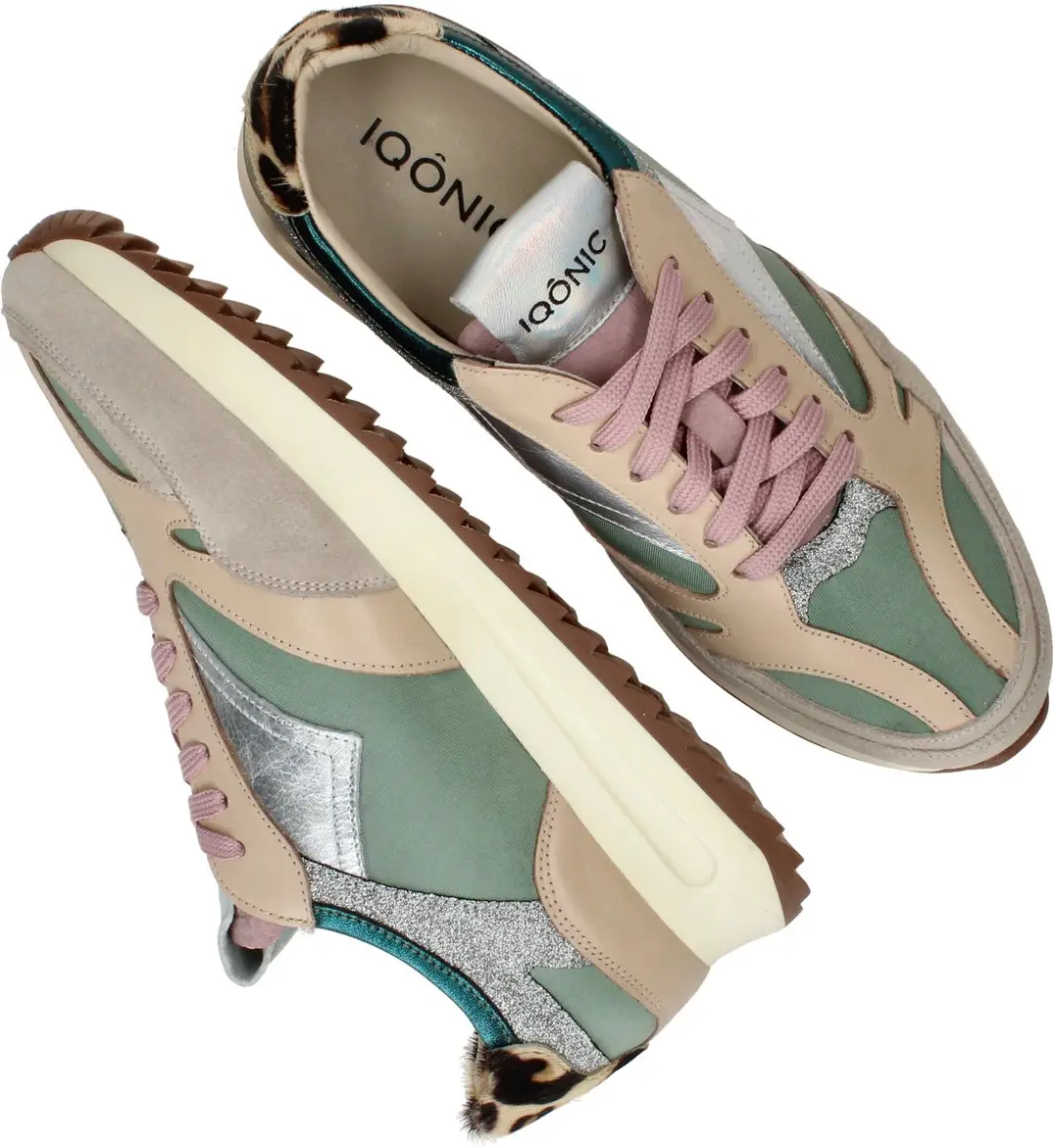Iqonic Michelle 6 Sneakers - Groen 37 - afbeelding 5 van 6