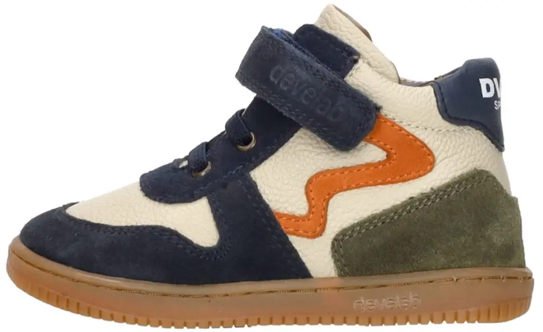Develab Jongens Babyschoentjes - Blauw - Maat 23 - afbeelding 2 van 6