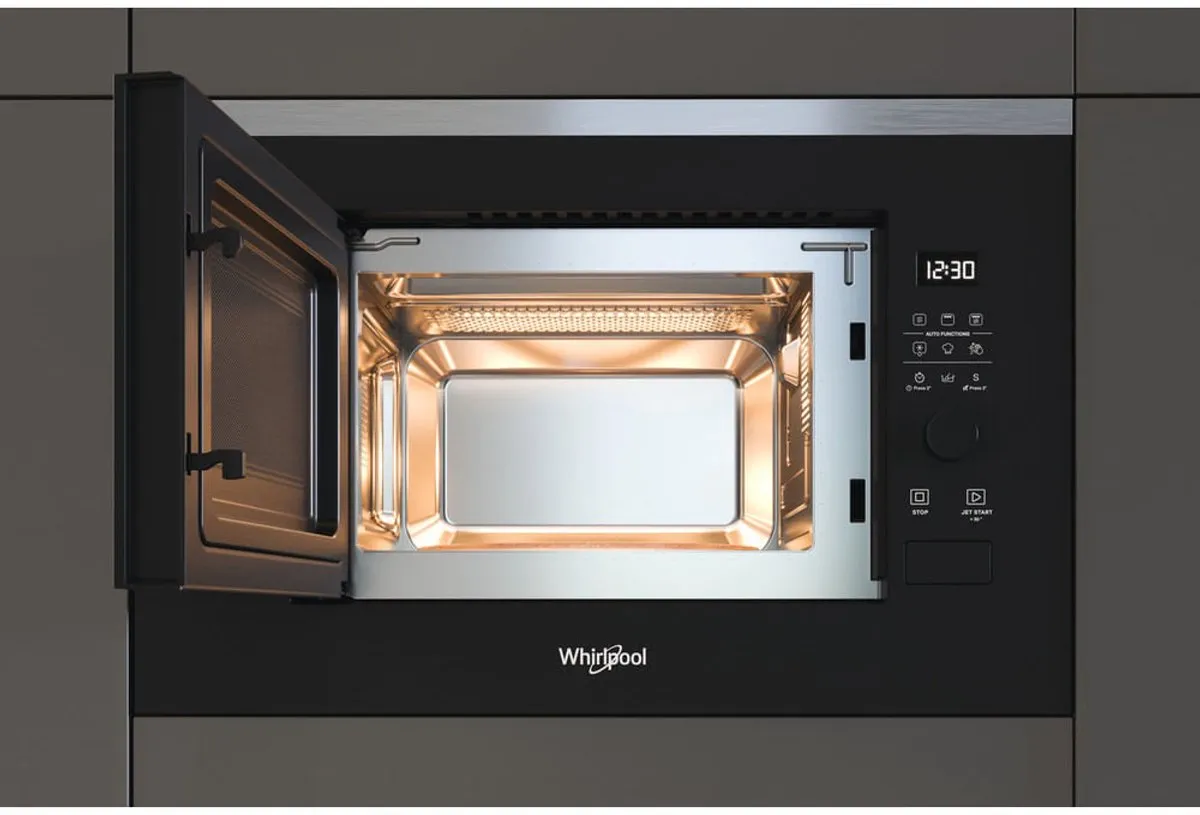 Whirlpool WMF200G Inbouw Magnetron 20L - 800W - Zwart