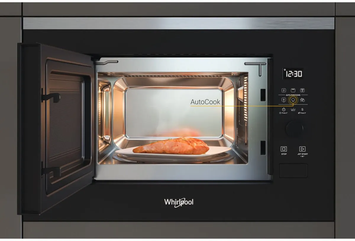 Whirlpool WMF200G Inbouw Magnetron 20L - 800W - Zwart