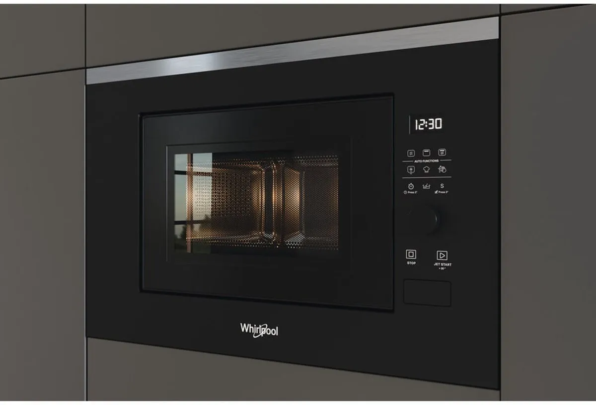 Whirlpool WMF200G Inbouw Magnetron 20L - 800W - Zwart - afbeelding 6 van 6