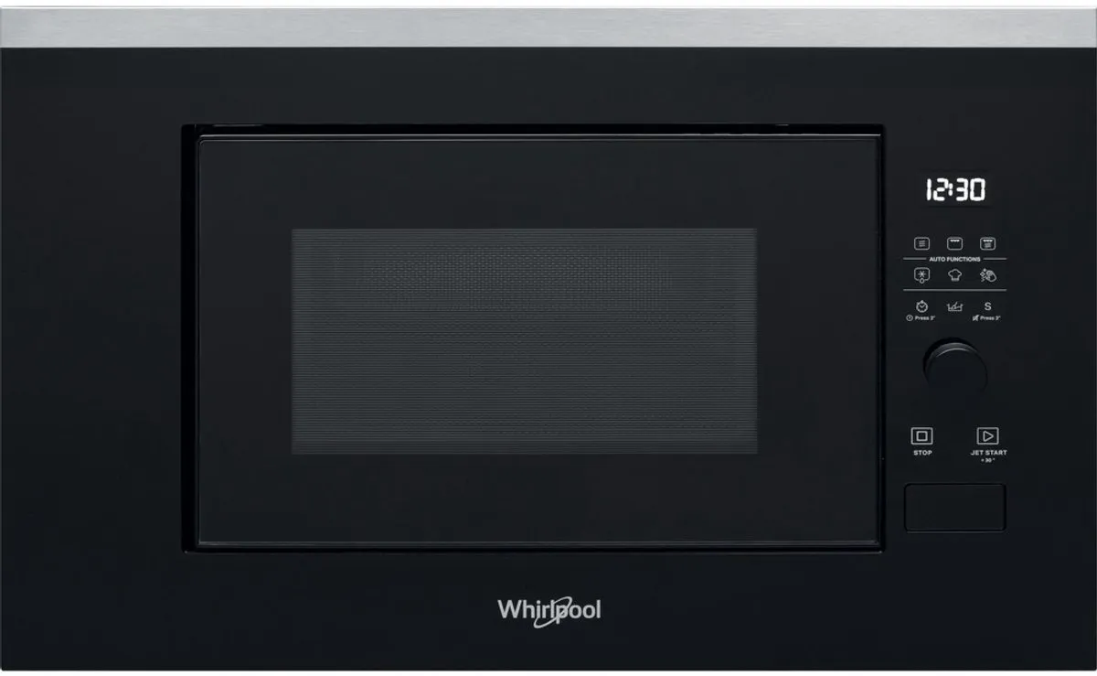 Whirlpool WMF200G Inbouw Magnetron 20L - 800W - Zwart
