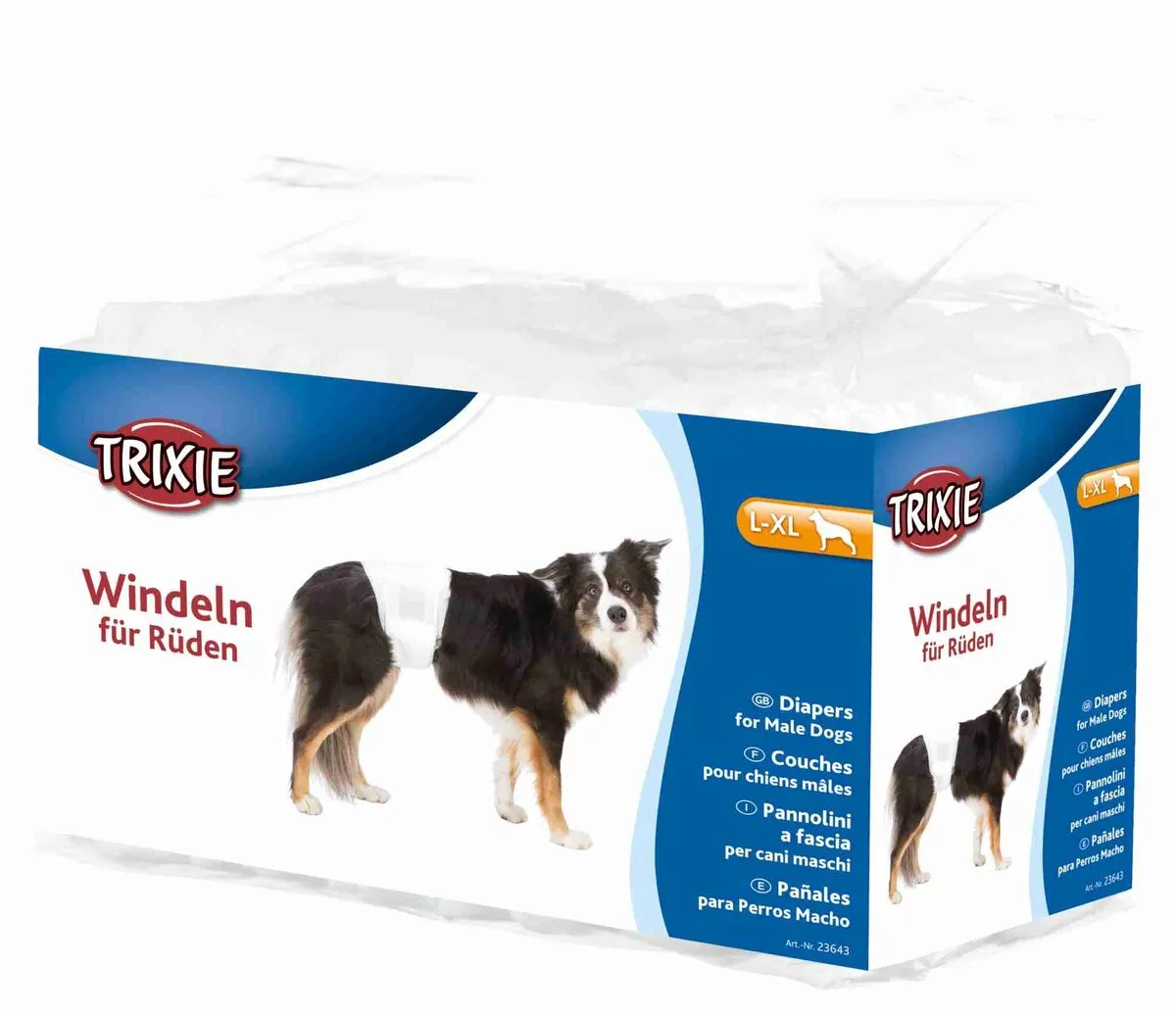 Trixie Hondenluier Reu L/XL - 12 Stuks