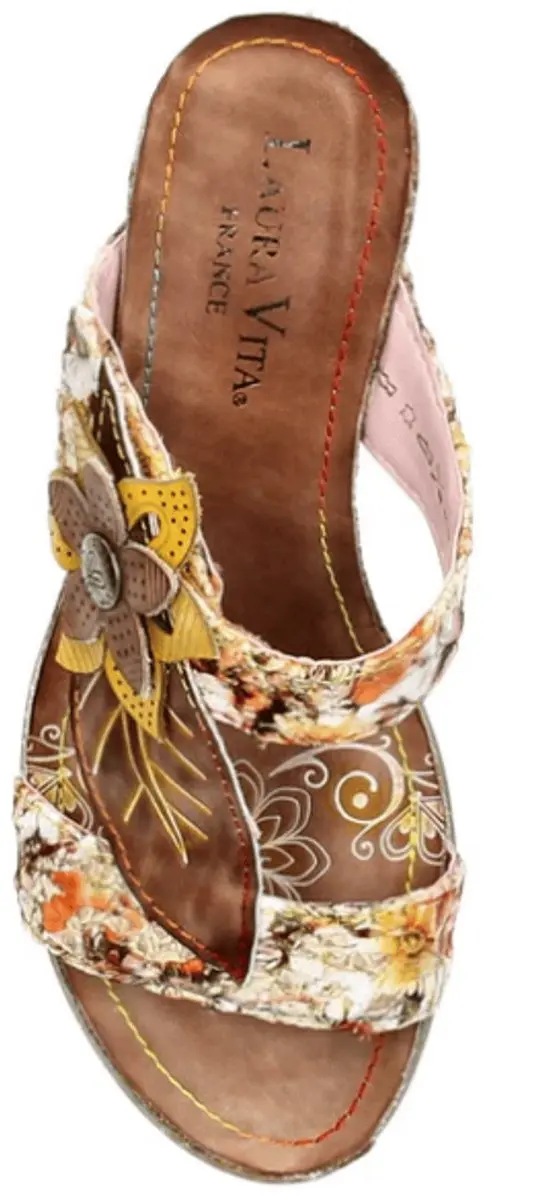 Laura Vita Dames Slipper Marron