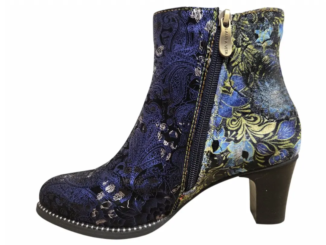 Laura Vita Elcodieo 530 Blue Enkellaarzen - 37 - afbeelding 4 van 6