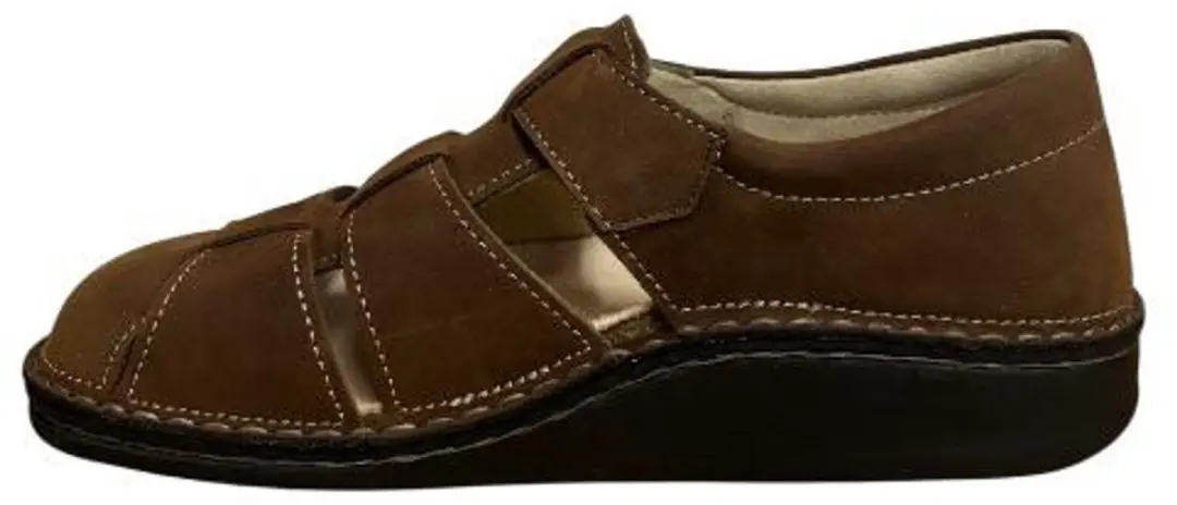 Finn Comfort Athos 01034 Sandalen - Cognacbruin 44 - afbeelding 3 van 6
