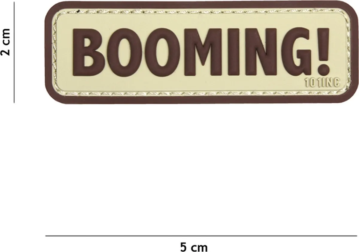 101 Inc Embleem 3D PVC Beige