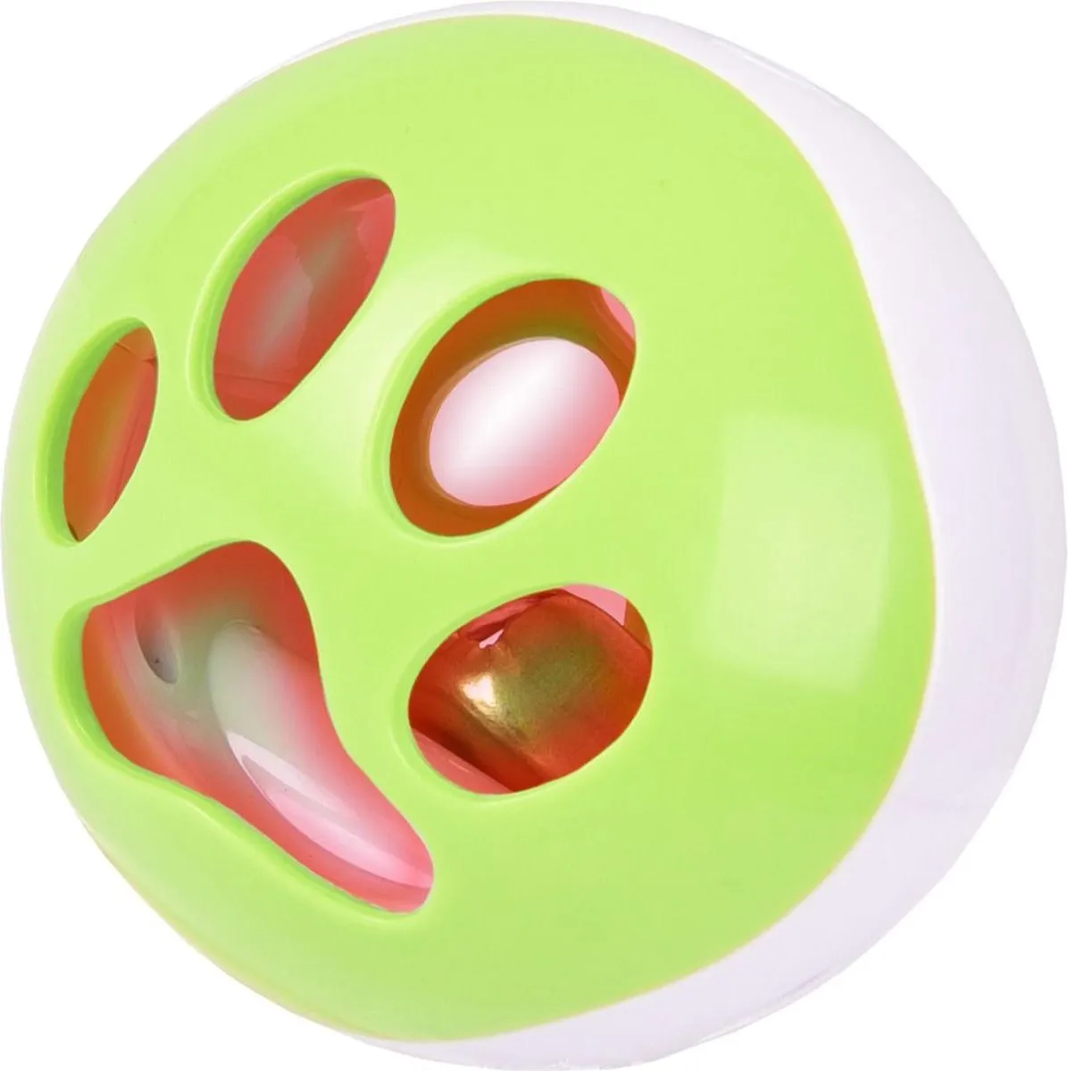 Flamingo Kattenspeelgoed Led Bal Rango - Groen