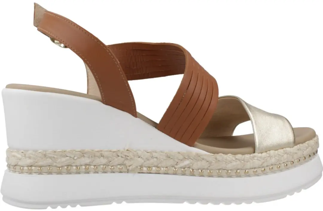 Nerogiardini Etoile Sand Armenia Cognac Pu.Monod.Bagheria 17 Sandalen - Fashion Wear - Vrouwen