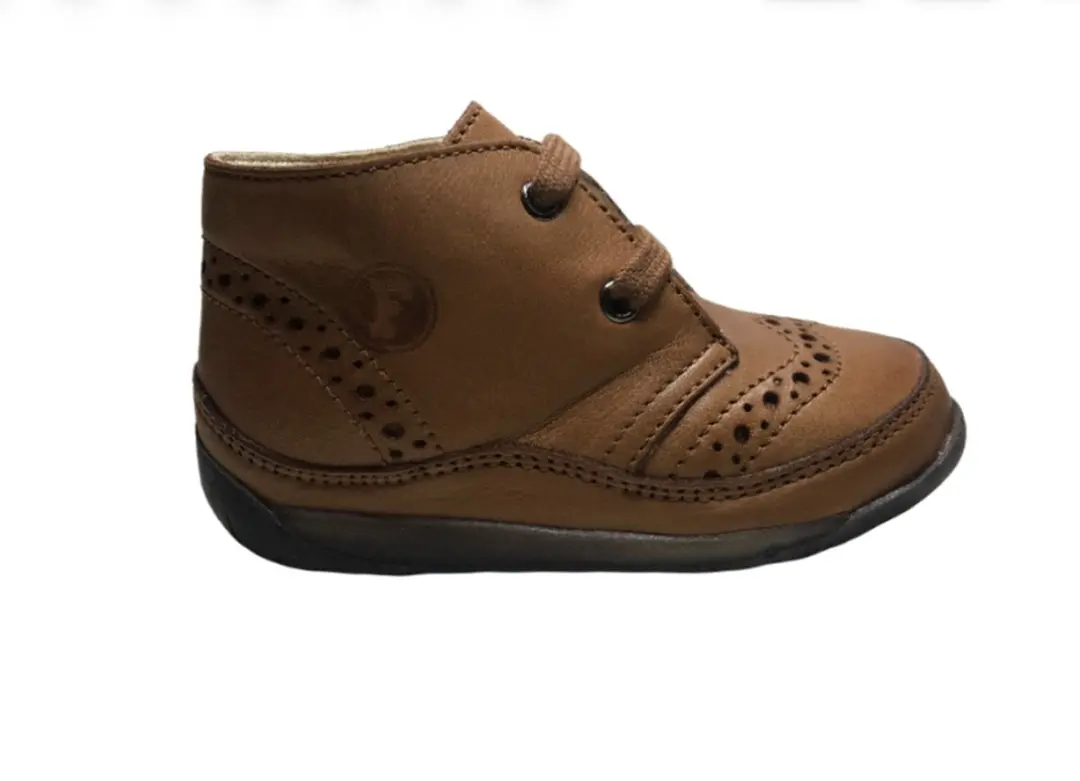 Falcotto veter oxford lederen schoenen Pacific cognac mt 26