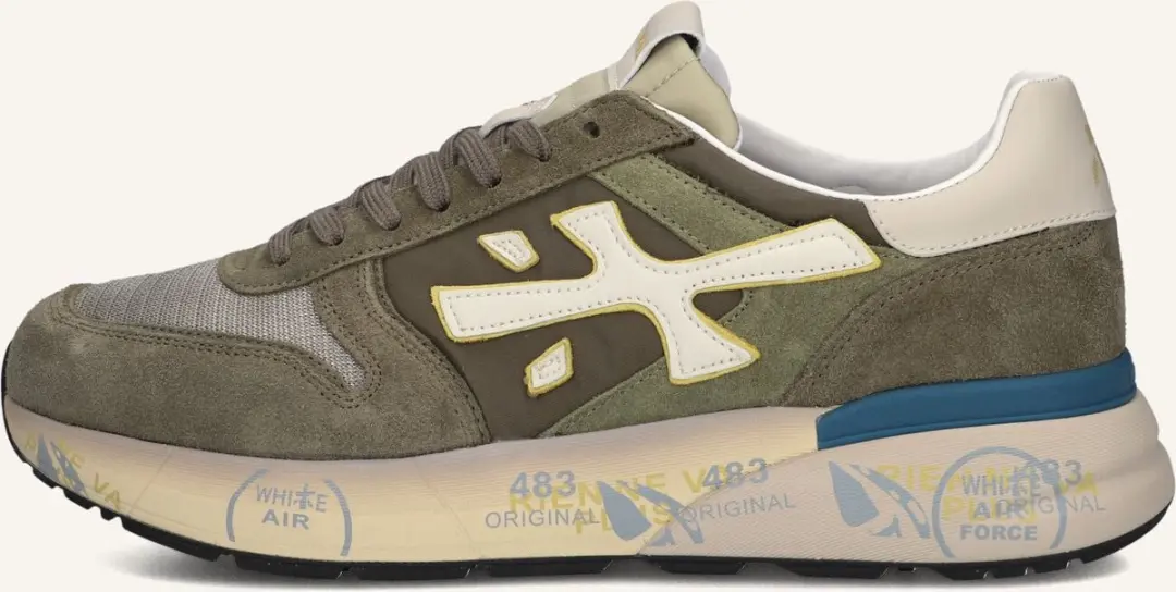 Premiata Mick Sneakers Groen 44 - afbeelding 2 van 6