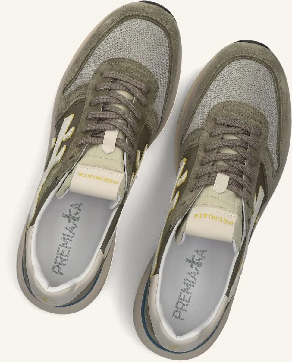 Premiata Mick Sneakers Groen 44 - afbeelding 5 van 6