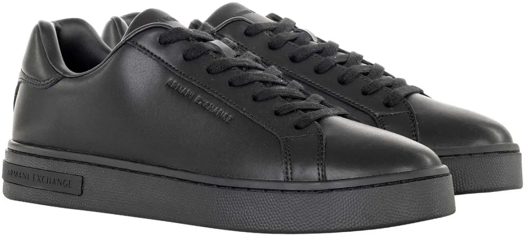 Giorgio Armani Leather Slip-On Sneakers XM000141 AF11912