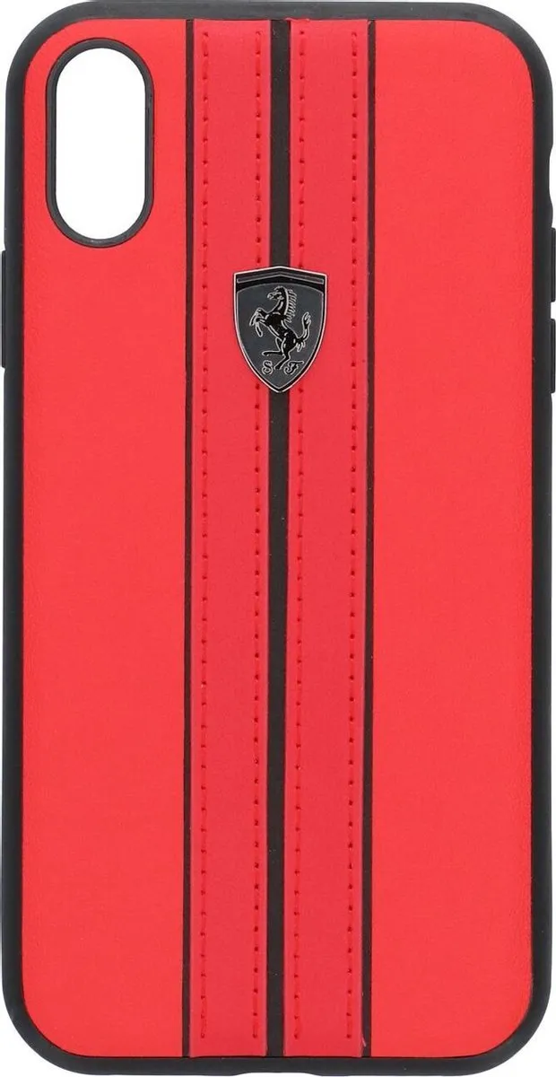 Ferrari iPhone XR Hoesje S203-4 - Rood