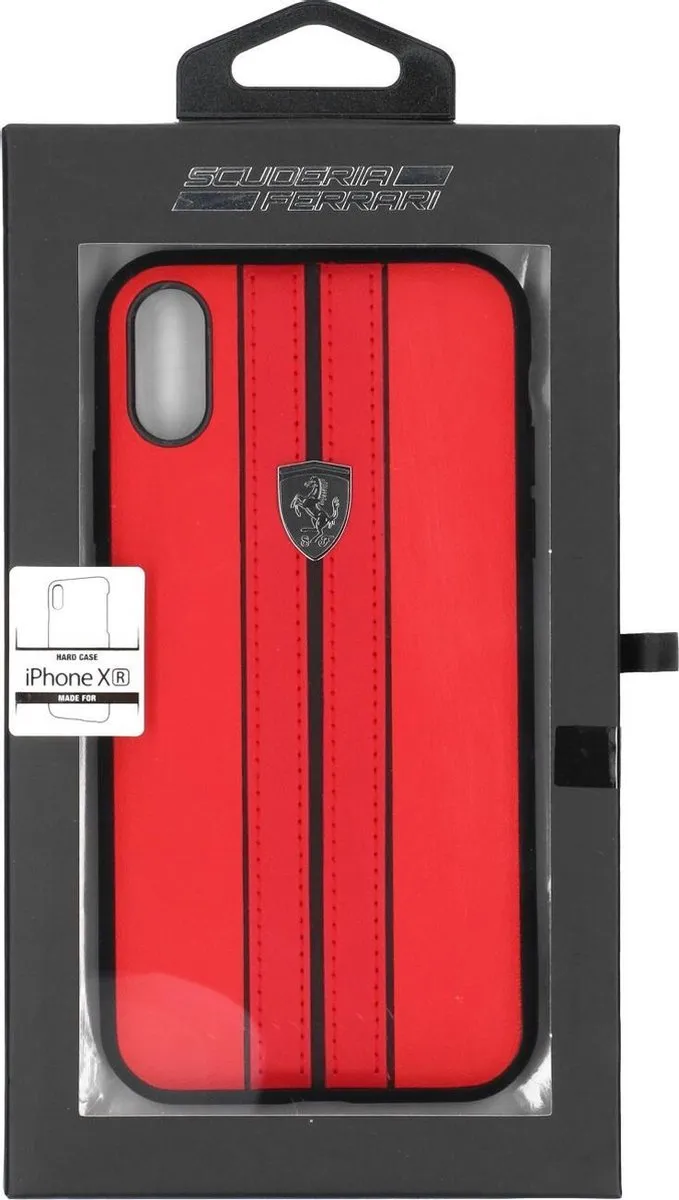 Ferrari iPhone XR Hoesje S203-4 - Rood - afbeelding 6 van 6