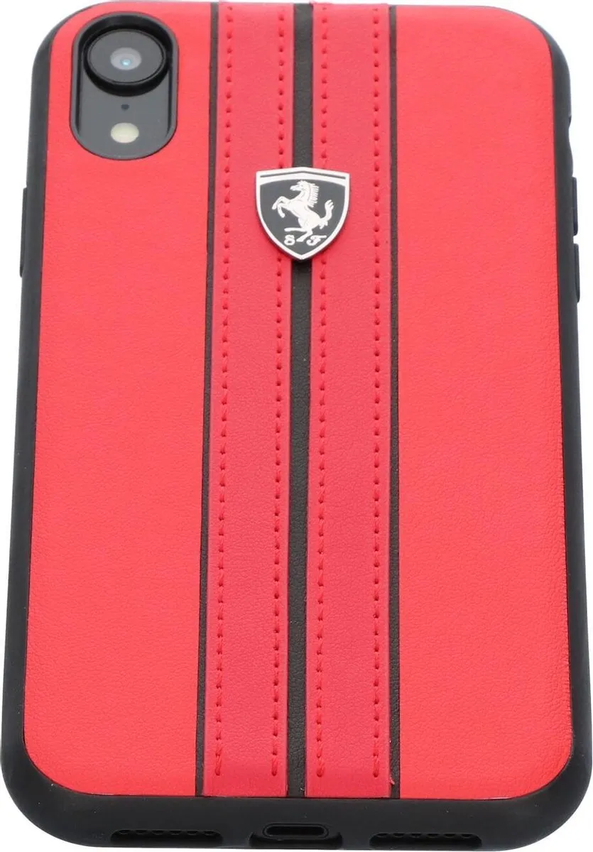 Ferrari iPhone XR Hoesje S203-4 - Rood