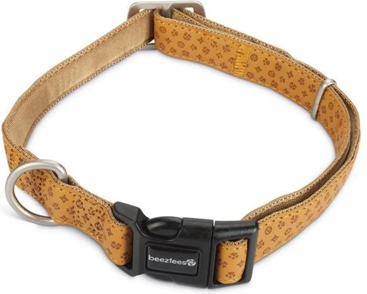 Beeztees Mac Leather Halsband Hond