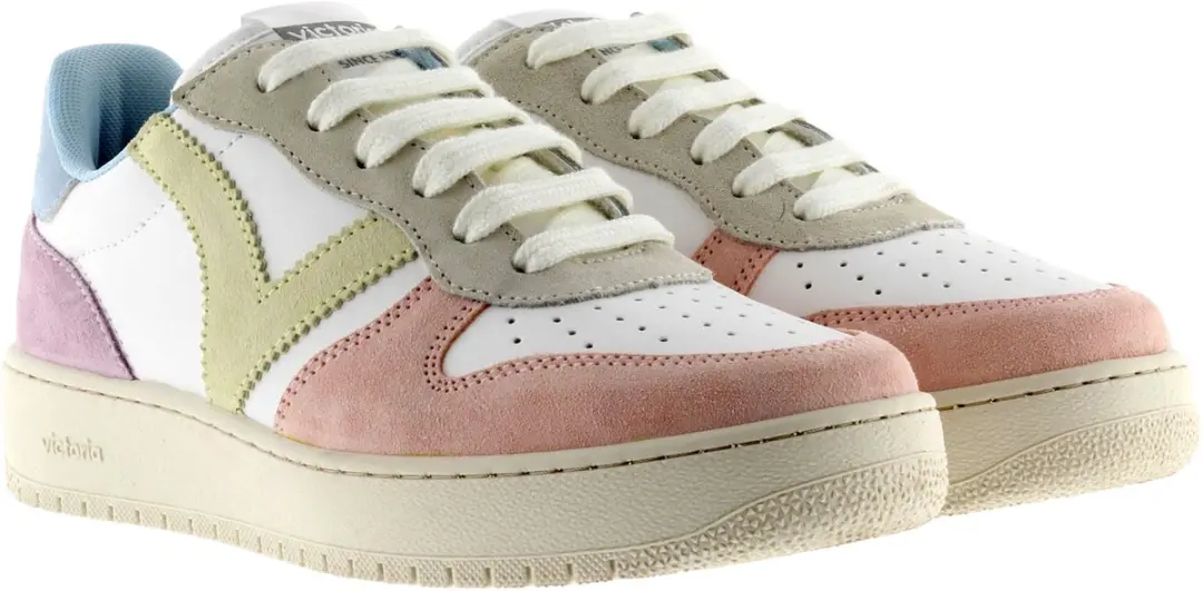 Leren sportschoenen