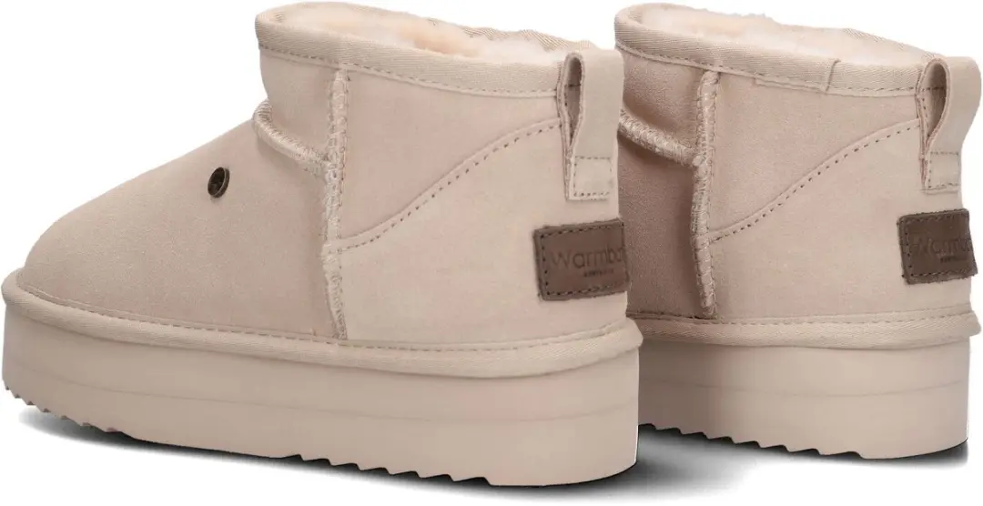 Warmbat Durack Plateau Boots Dames lichtroze - afbeelding 4 van 6