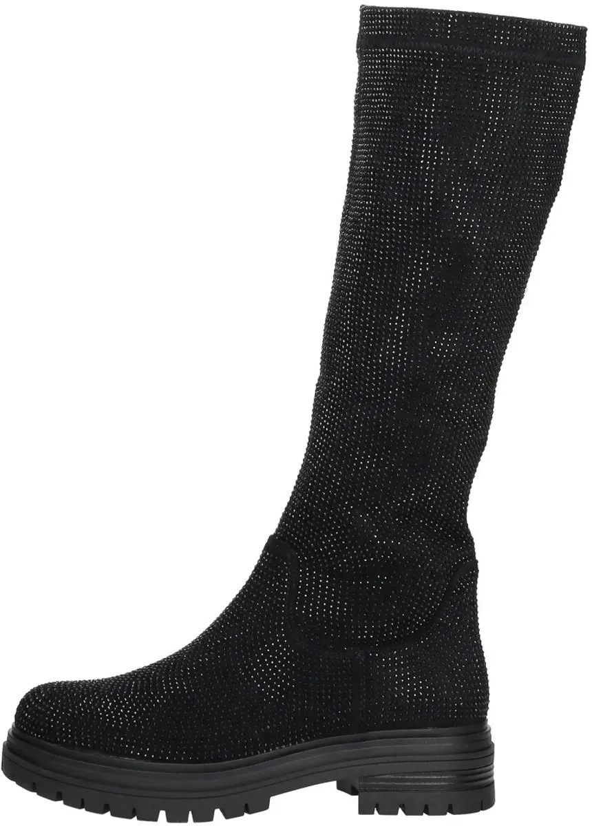Shoecolate Lange Laarzen - Zwart - Maat 39 - afbeelding 2 van 6