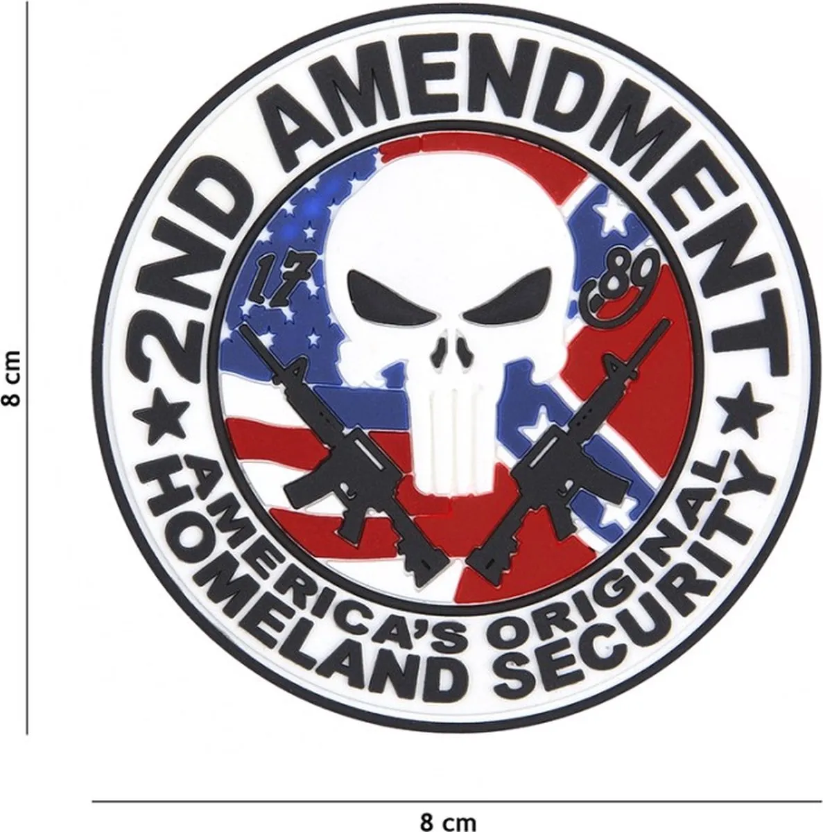 101 inc Embleem 3D PVC Punisher