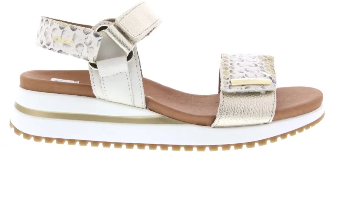 Dames Sandalen Mephisto Jeanie Gold Goud