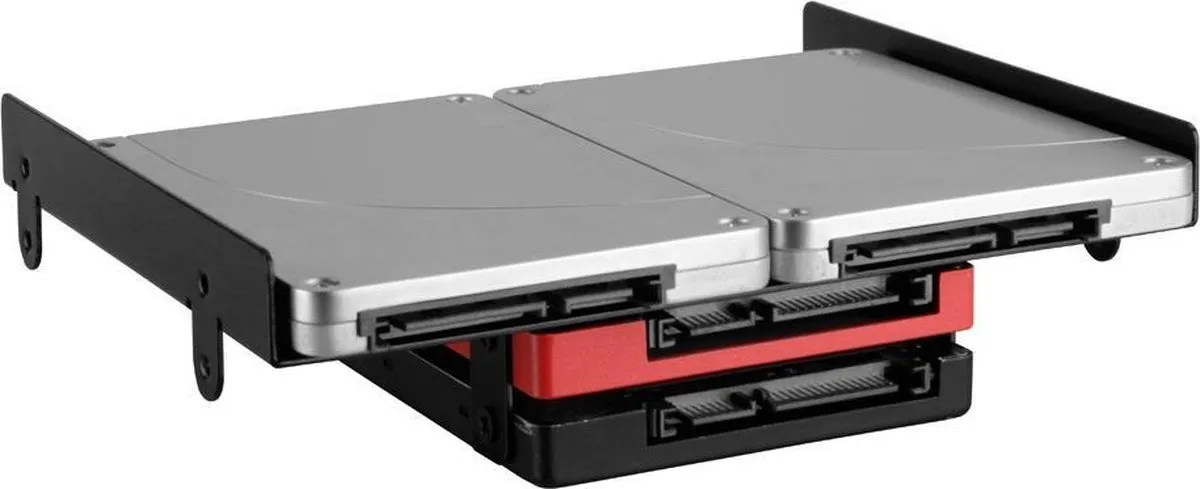 Sharkoon 5.25" BayExtension - Zwart