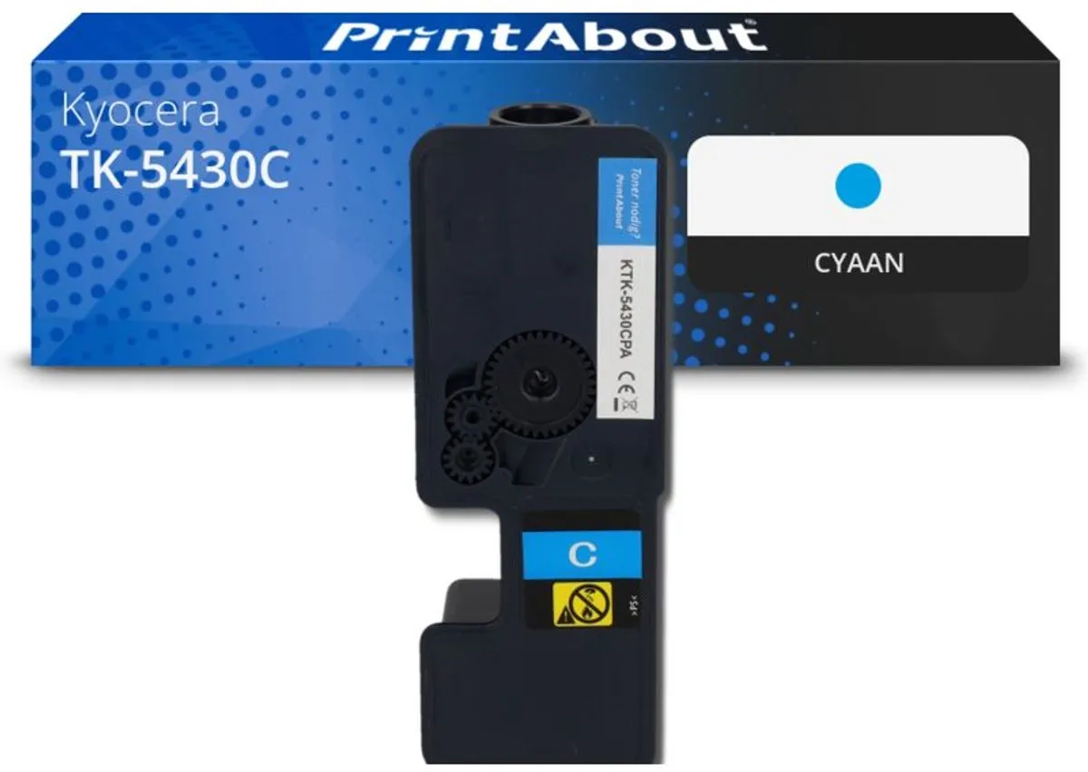 PrintAbout Kyocera TK-5430C-PA Toner