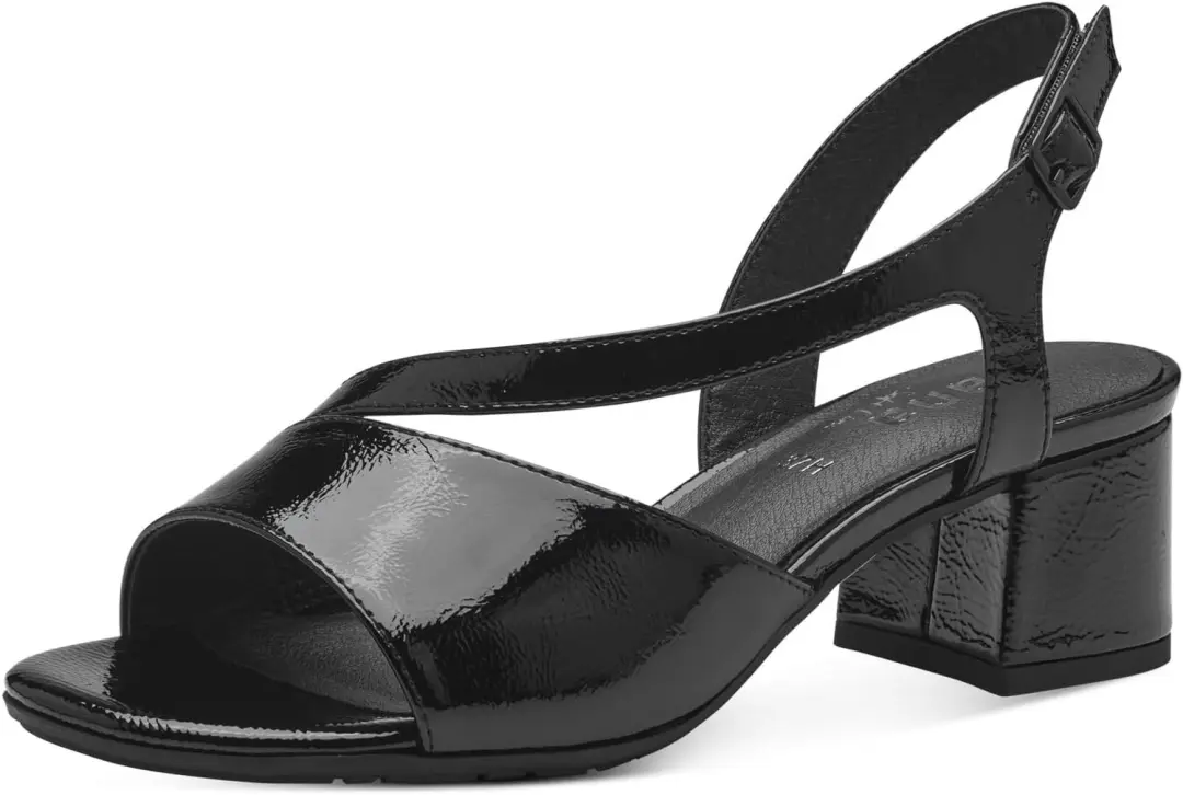 Jana Vegan Sandalen met Hak en Verstelbare Band