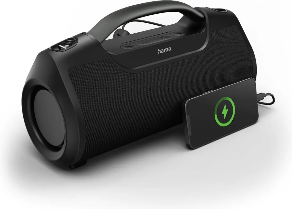 Hama SoundBarrel 00188217 Bluetooth Luidspreker - 60W - IPX6 - Zwart