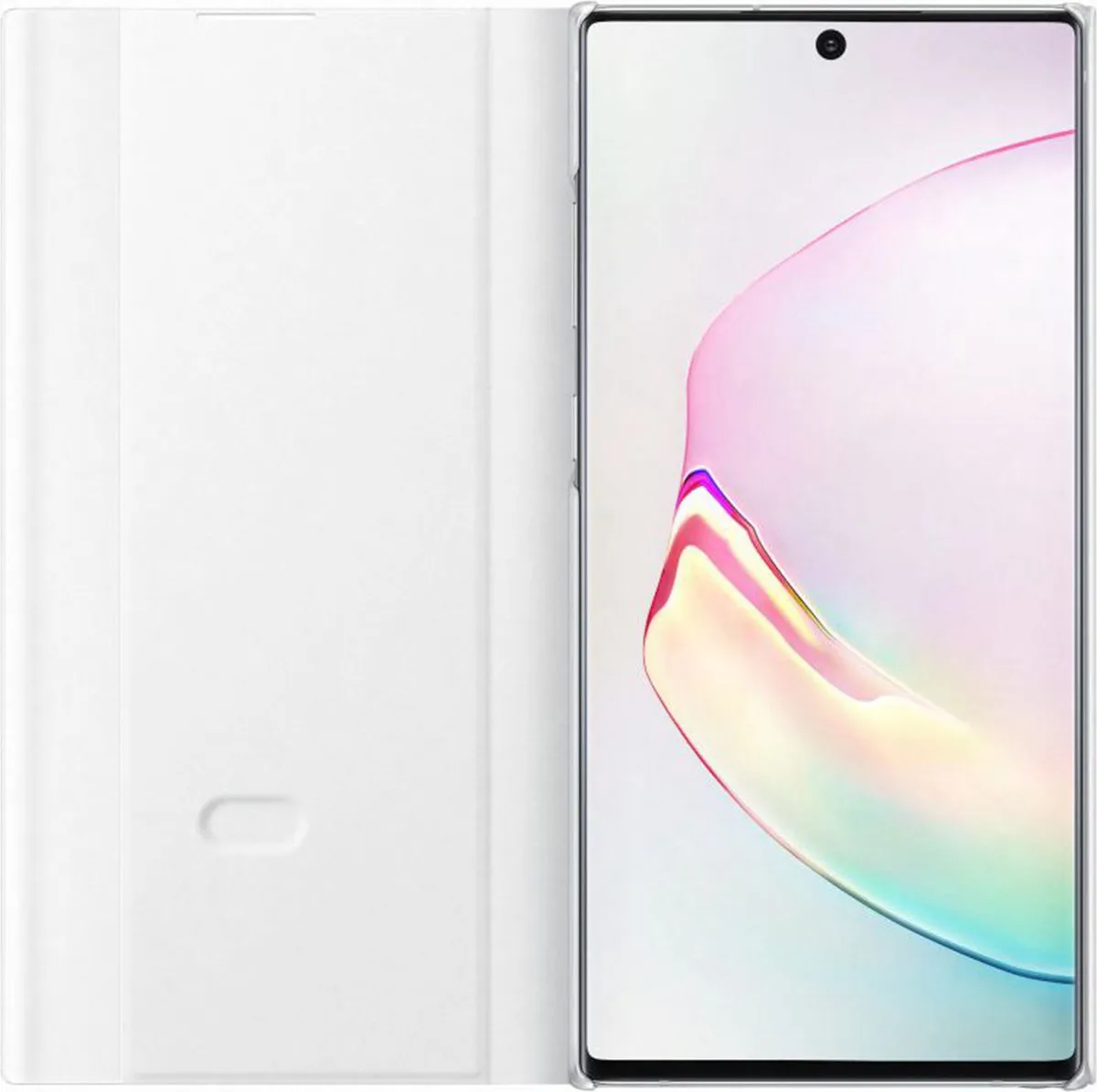 Samsung Galaxy Note 10 Clear View Cover EF-ZN970CWEGWW - Wit