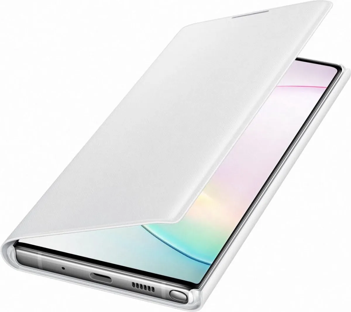 Samsung Galaxy Note 10 Clear View Cover EF-ZN970CWEGWW - Wit