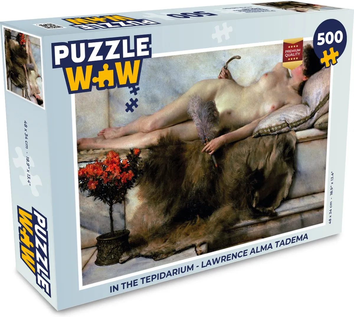 PuzzleWow Lawrence Alma Tadema Legpuzzel 500 Stuks