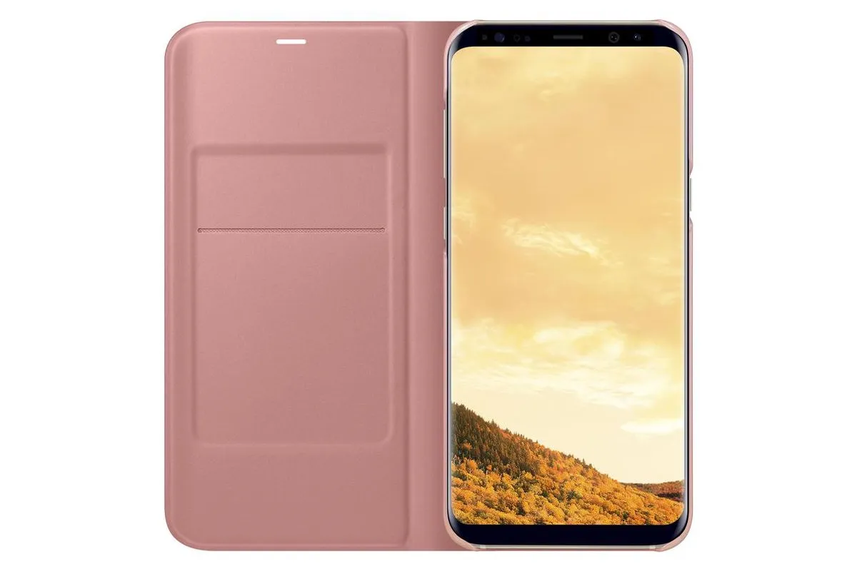 Samsung LED View Cover EF-NG955PPEGWW - G955 Galaxy S8+ - Roze