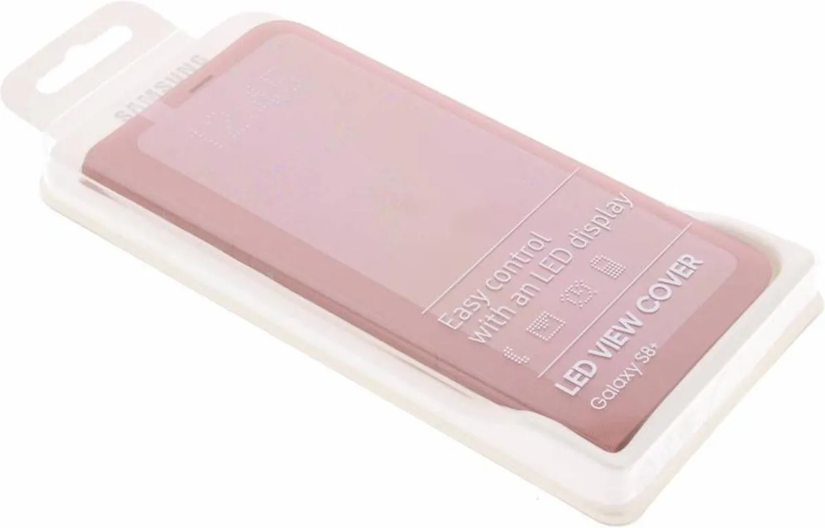 Samsung LED View Cover EF-NG955PPEGWW - G955 Galaxy S8+ - Roze