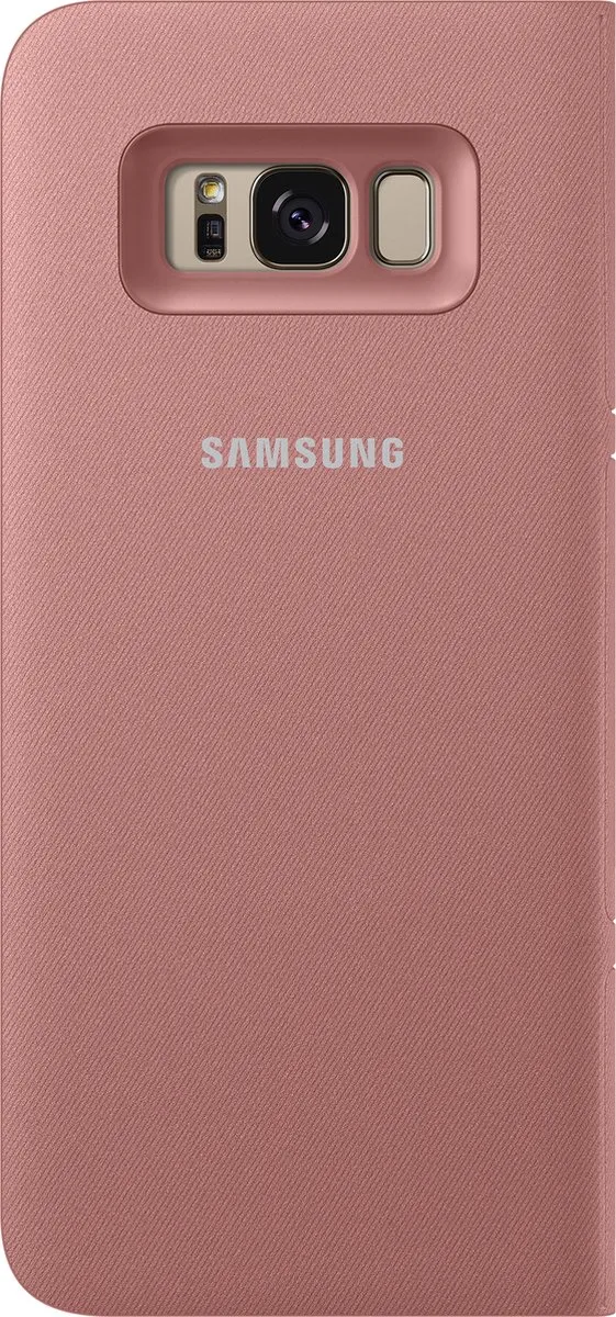 Samsung LED View Cover EF-NG955PPEGWW - G955 Galaxy S8+ - Roze - afbeelding 6 van 6