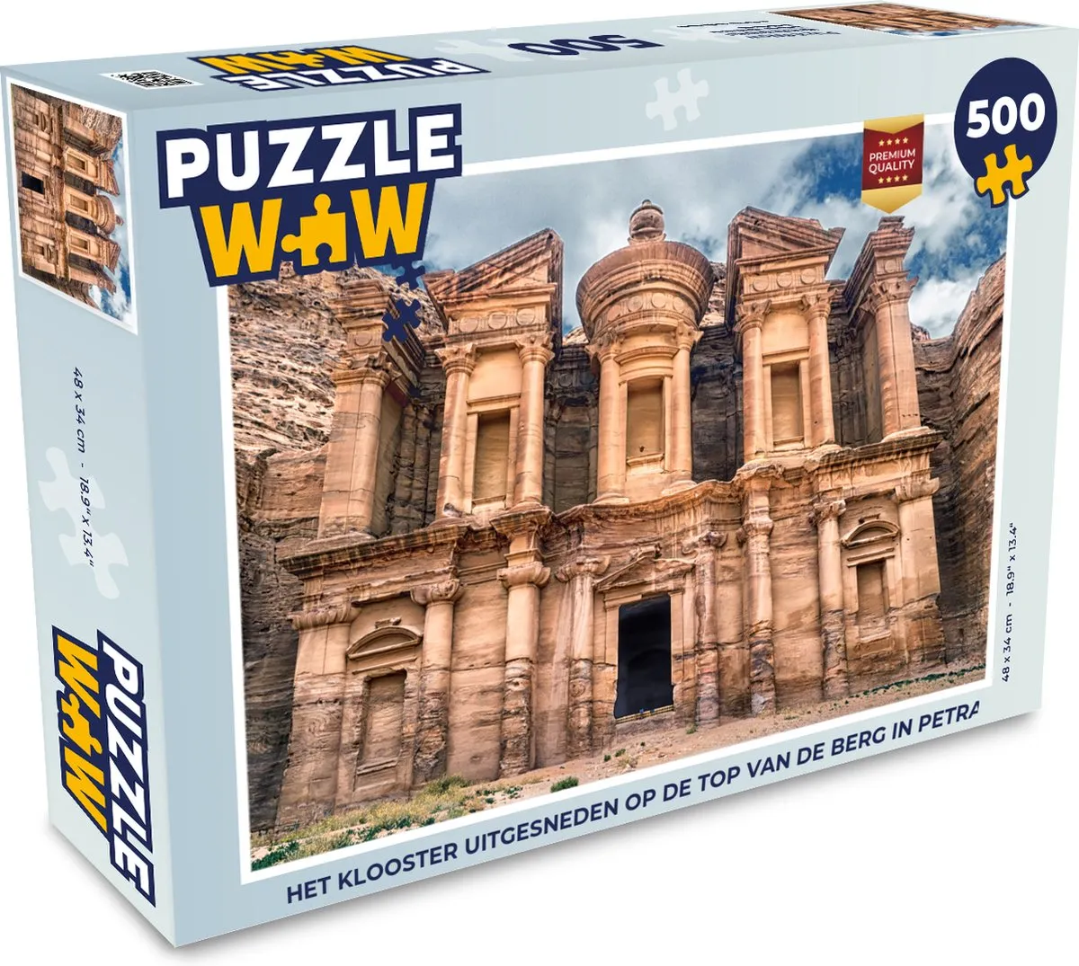 PuzzleWow Petra Klooster Legpuzzel 500 Stuks