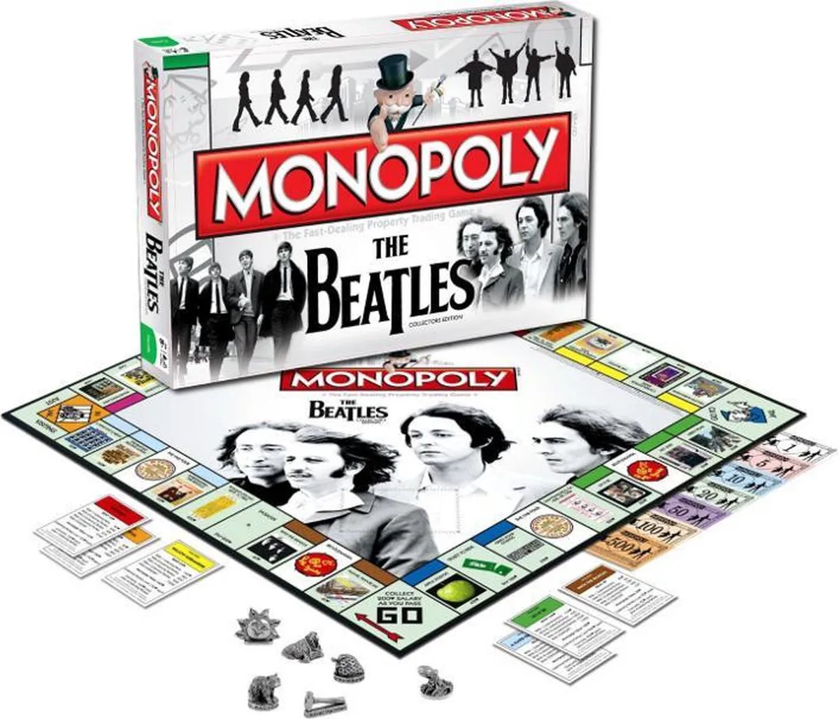Monopoly The Beatles Bordspel - 2-6 Spelers