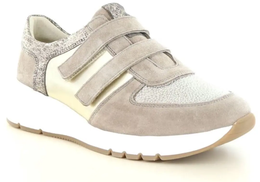 Q-fit Mia Klittenbandschoenen Taupe 38 - afbeelding 4 van 6