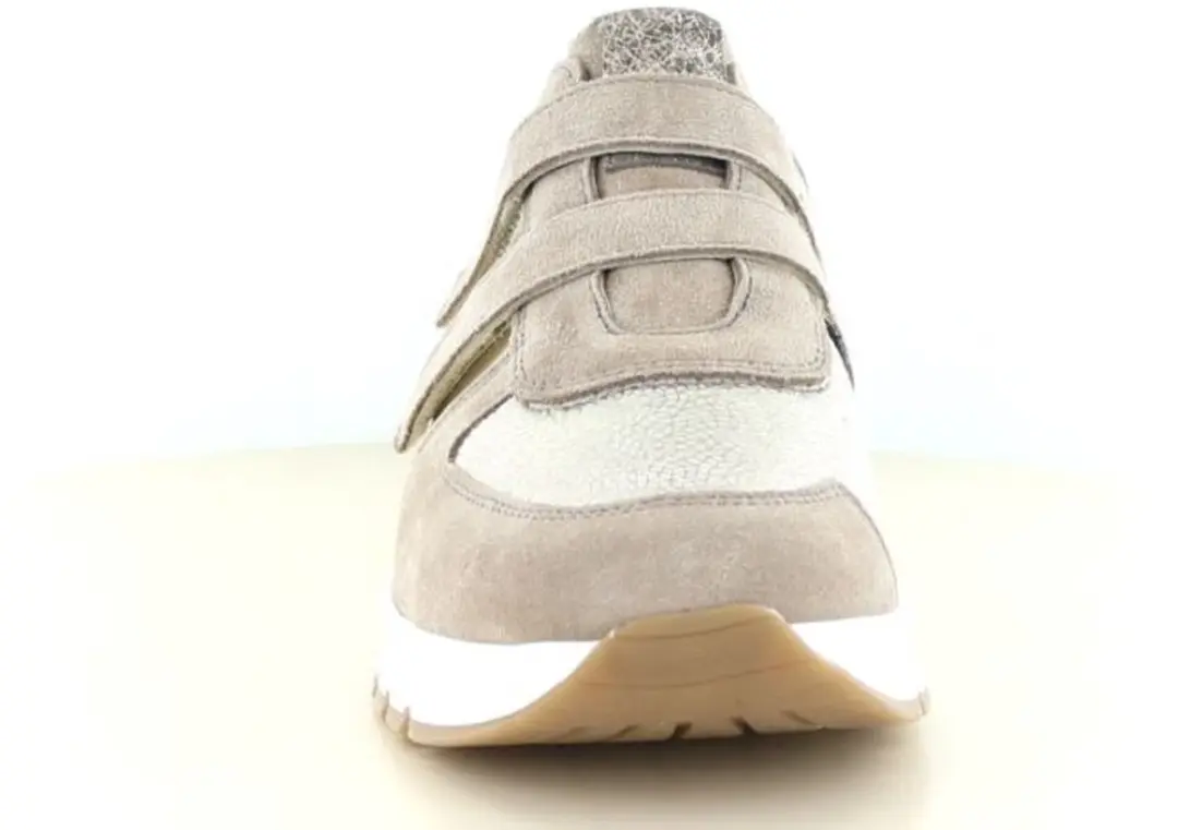 Q-fit Mia Klittenbandschoenen Taupe 38 - afbeelding 3 van 6
