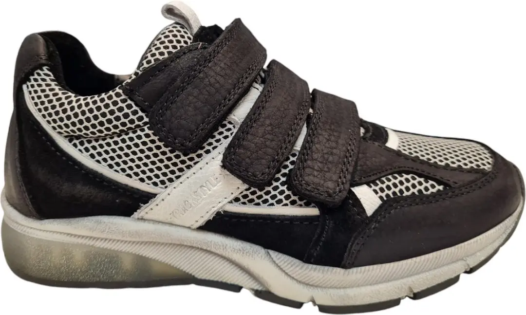 Track Style Abel Air Black 324852 189 Jongens Sneakers