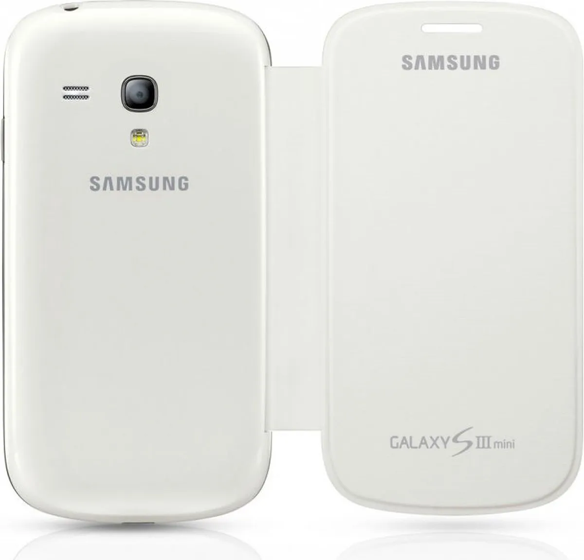 Samsung Flip Cover EFC-1M7FWEG - Galaxy S3 Mini - Wit