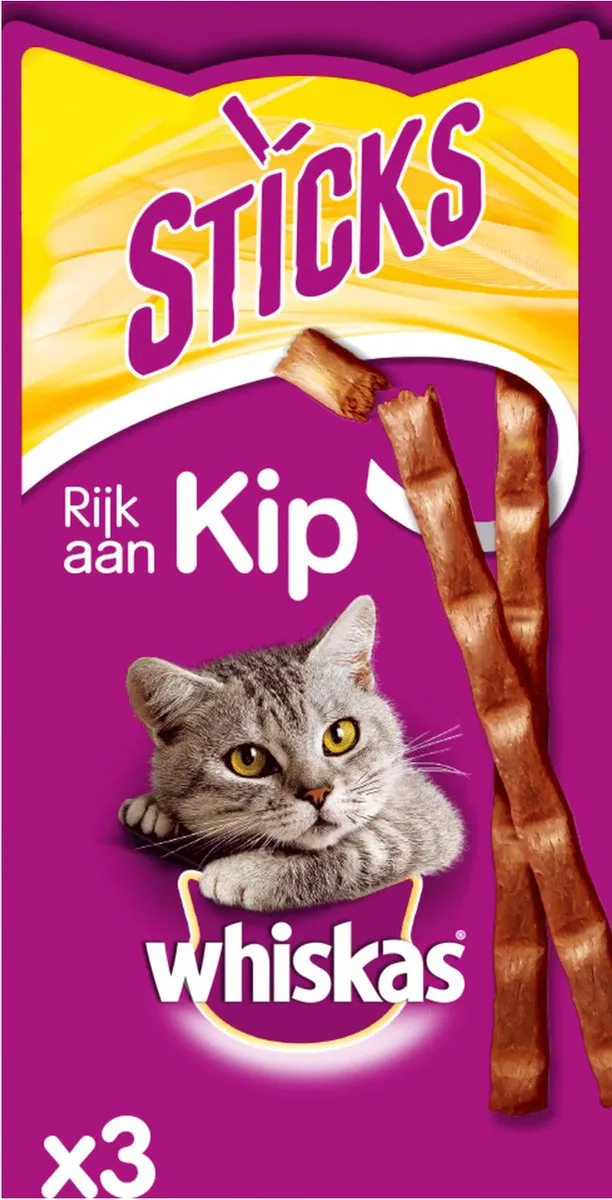 Whiskas Sticks Kip 18g