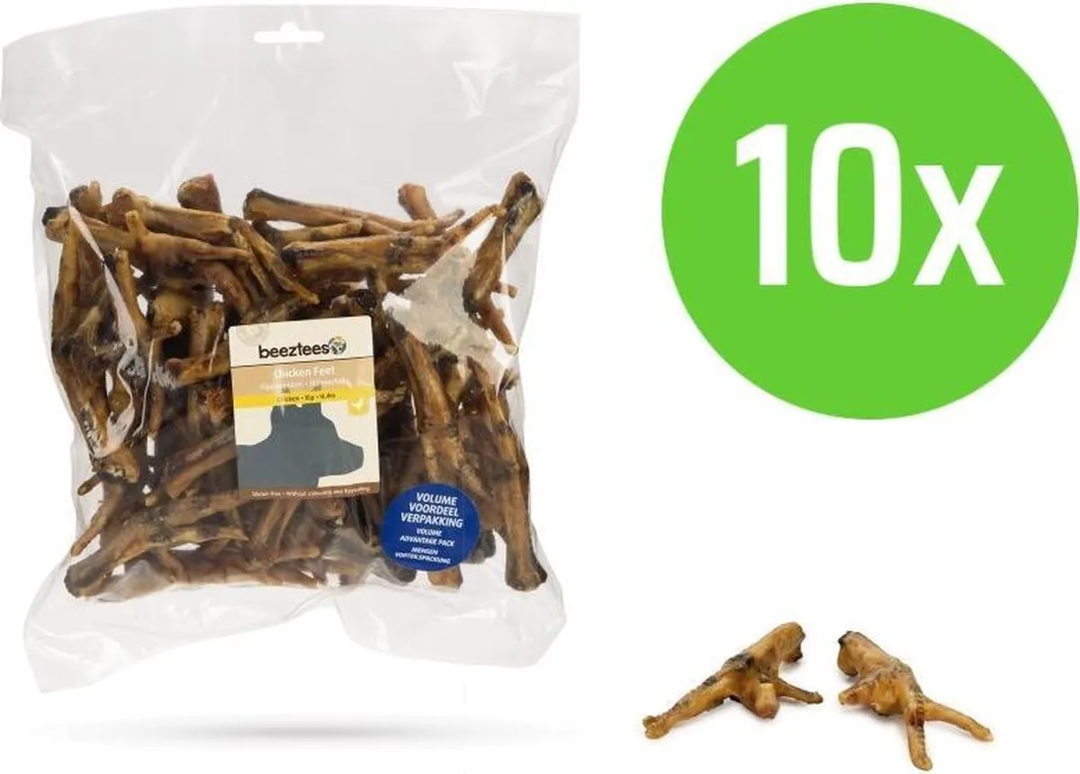 Beeztees Kippenpoten Hondensnacks