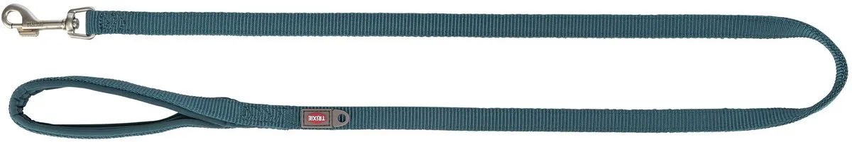 Trixie Hondenriem Premium Blauw 1m M/L