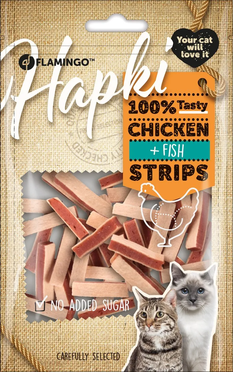 Flamingo Kattensnack Chicken Sandwich - 3x1