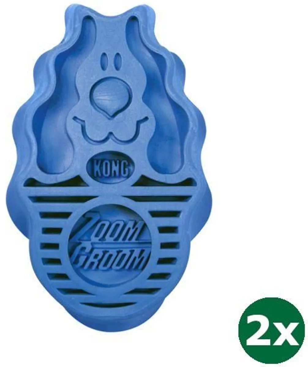 KONG ZoomGroom Boysenberry Blauw