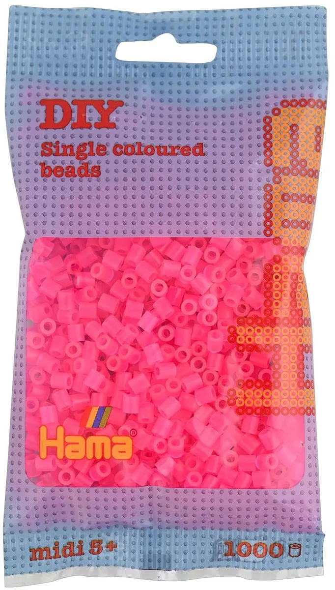 Hama Strijkkralen 1000 Stuks - Fuchsia