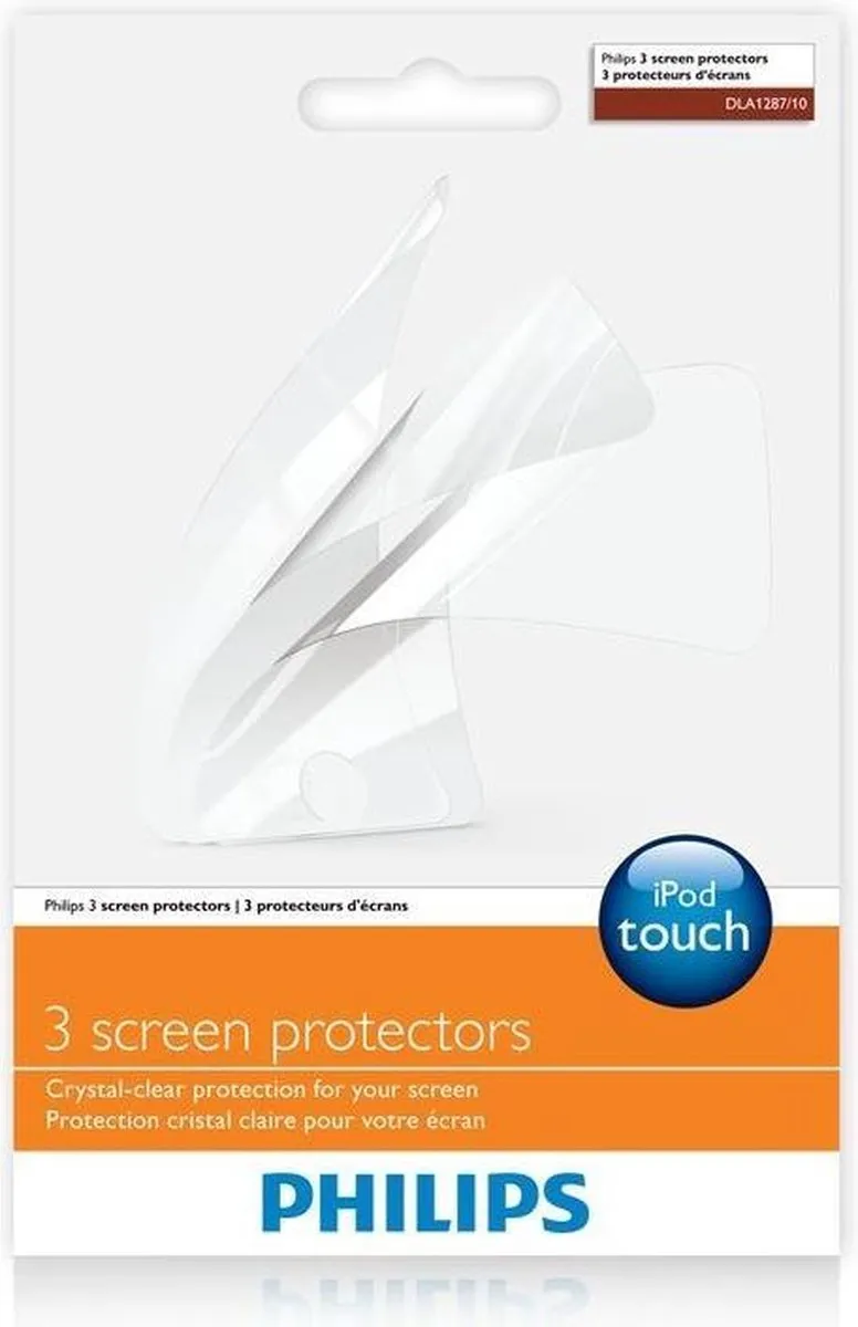 Philips DLA1287 Schermbeveiliger iPod Touch - 3 Stuks