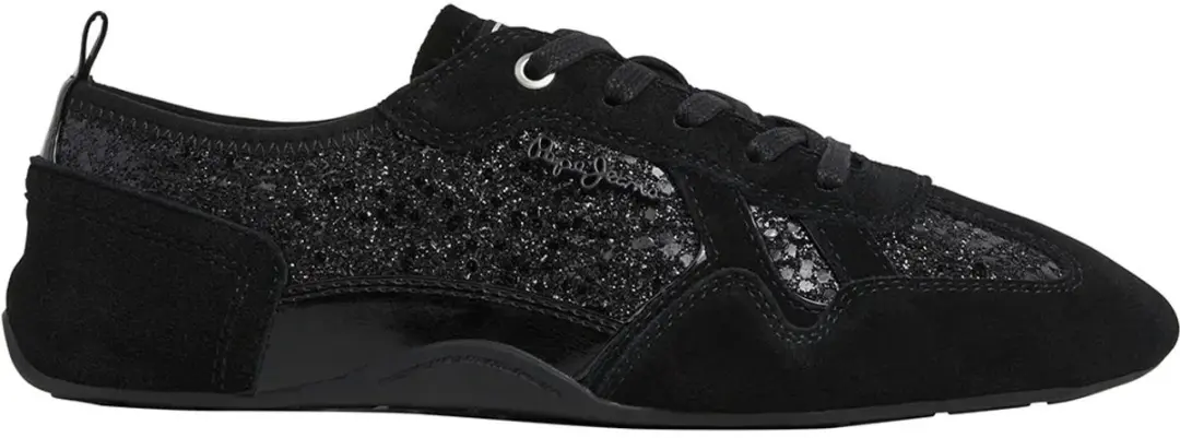 Pepe Jeans Noa Glitter Schoenen Zwart EU 41 Vrouw